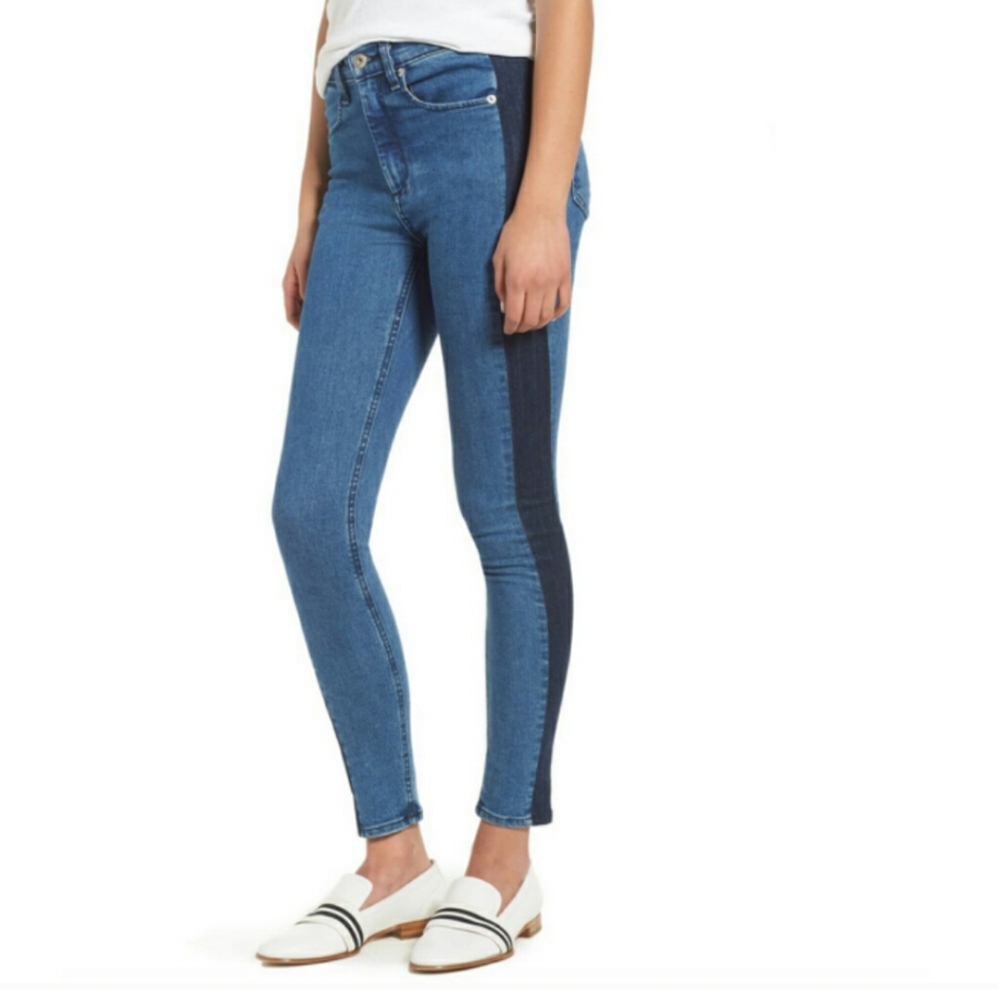 rag & bone Mazie Skinny Jeans Double Indigo